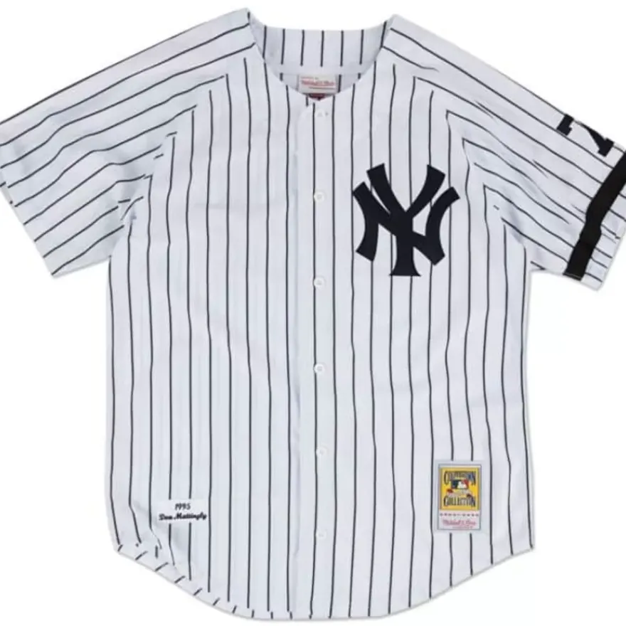 Mitchell & Ness Mlb Authentic-Authentic Jersey New York Yankees Home 1995 Don Mattingly