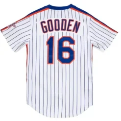 Mitchell & Ness Mlb Authentic-Authentic Jersey New York Mets Home 1986 Dwight Gooden