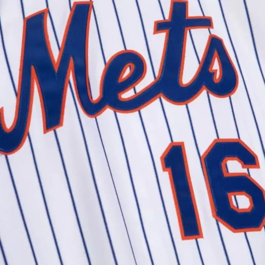 Mitchell & Ness Mlb Authentic-Authentic Jersey New York Mets Home 1986 Dwight Gooden