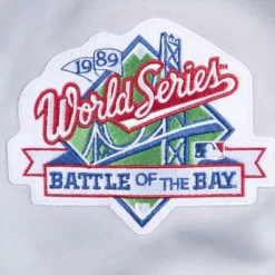 Mitchell & Ness Mlb Authentic-Authentic Jersey Oakland Athletics Road World Series 1989 Mark Mcgwire