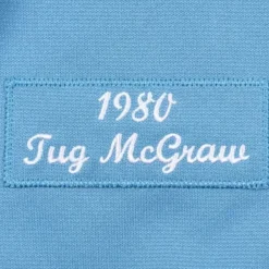 Mitchell & Ness Mlb Authentic-Authentic Jersey Philadelphia Phillies Road 1980 Tug Mcgraw