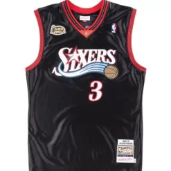 Mitchell & Ness Nba Authentic-Authentic Jersey Philadelphia 76Ers Road Finals 2000-01 Allen Iverson