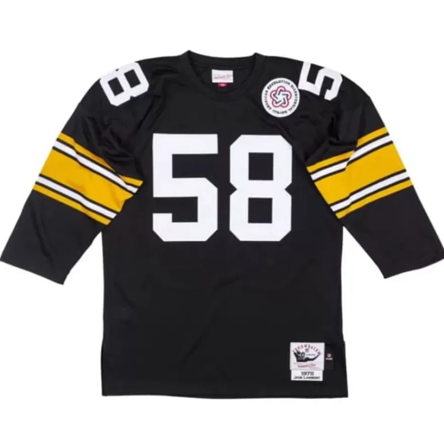 Mitchell & Ness Nfl Authentic-Authentic Jersey Pittsburgh Steelers 1975 Jack Lambert