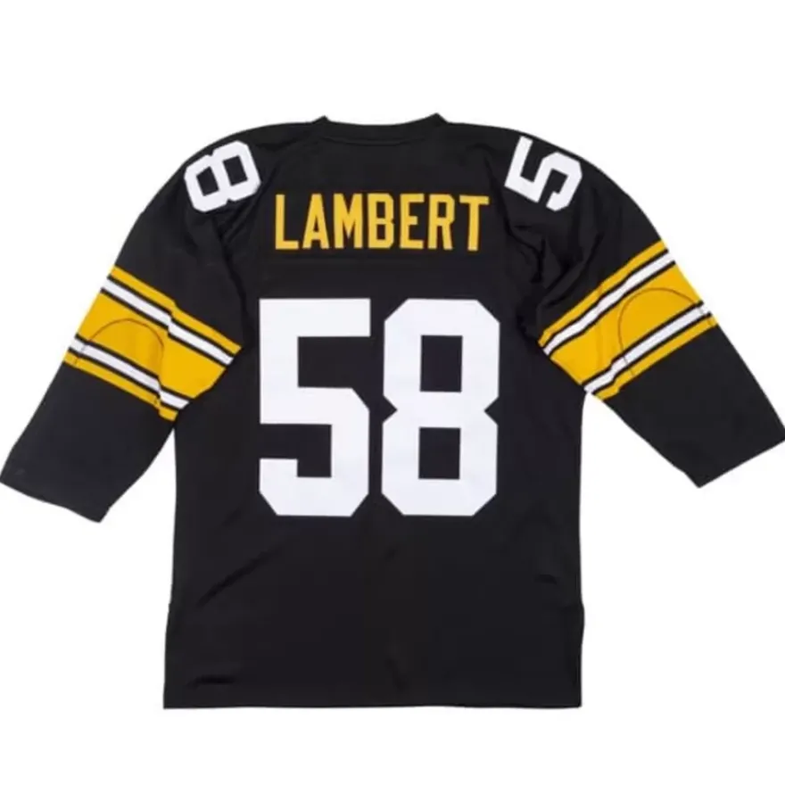 Mitchell & Ness Nfl Authentic-Authentic Jersey Pittsburgh Steelers 1975 Jack Lambert