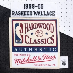 Mitchell & Ness Nba Authentic-Authentic Jersey Portland Trail Blazers Road 1999-00 Rasheed Wallace