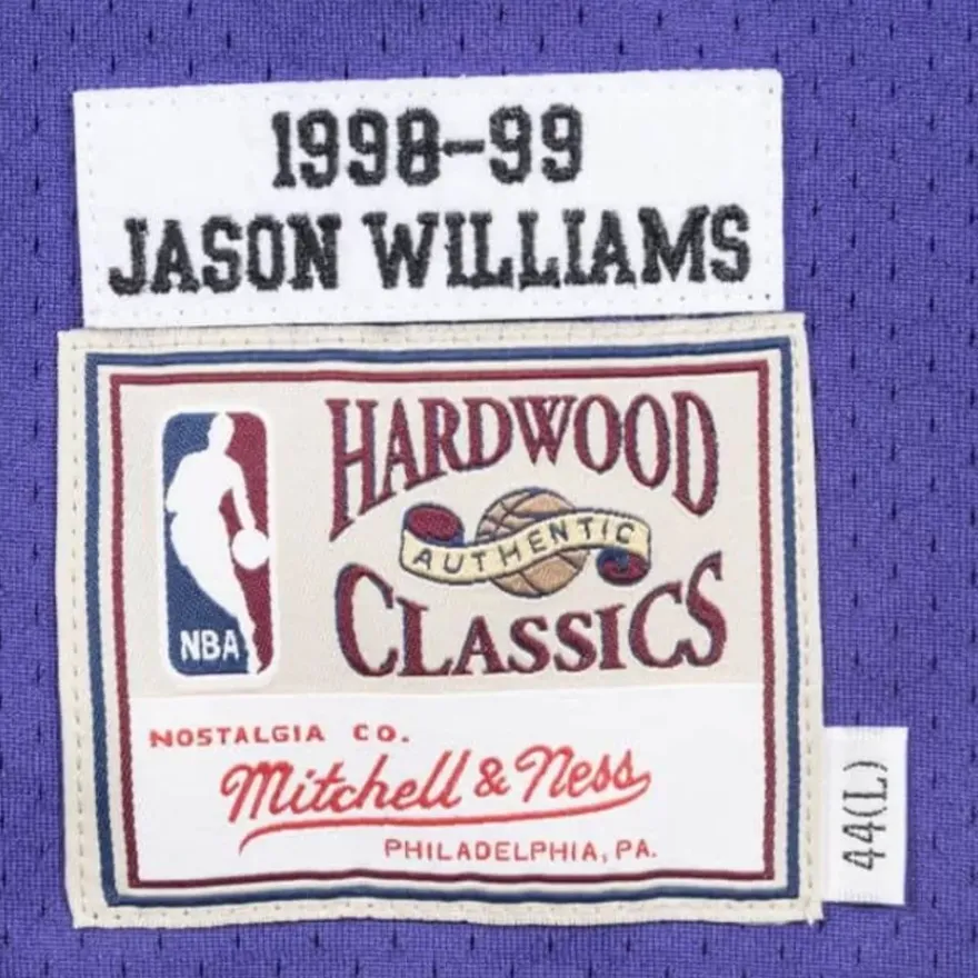 Mitchell & Ness Nba Authentic-Authentic Jersey Sacramento Kings 1998-99 Jason Williams