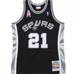 Mitchell & Ness Nba Authentic-Authentic Jersey San Antonio Spurs 2001-02 Tim Duncan