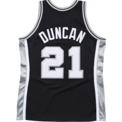 Mitchell & Ness Nba Authentic-Authentic Jersey San Antonio Spurs 2001-02 Tim Duncan