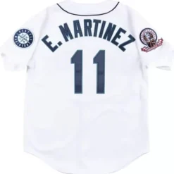 Mitchell & Ness Mlb Authentic-Authentic Jersey Seattle Mariners Home 1995 Edgar Martinez