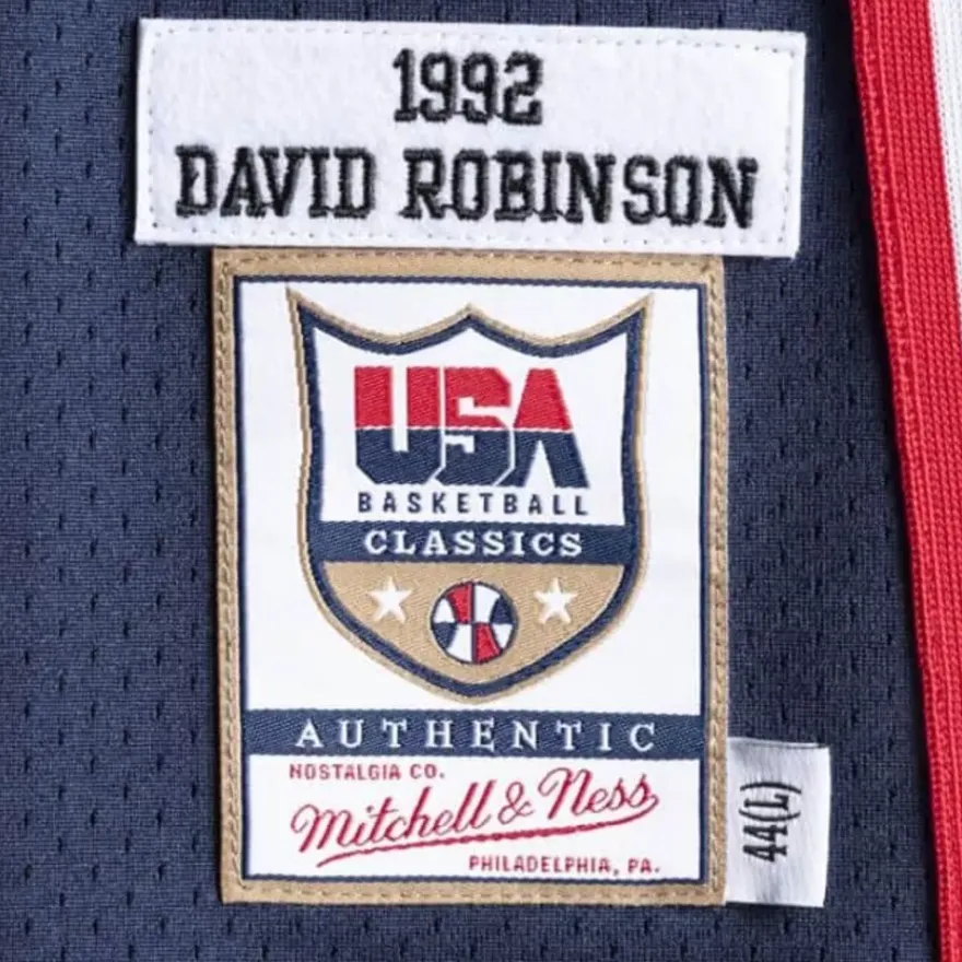 Mitchell & Ness Nba Authentic-Authentic Jersey Team Usa 1992 David Robinson