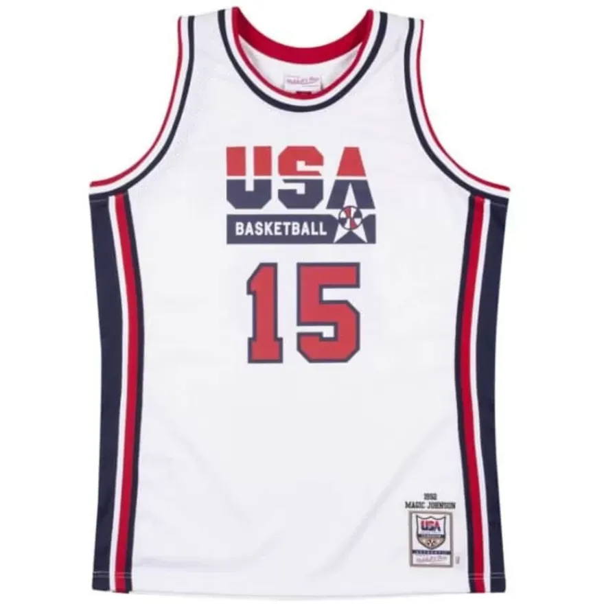 Mitchell & Ness Nba Authentic-Authentic Jersey Team Usa 1992 Magic Johnson