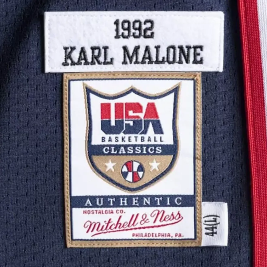 Mitchell & Ness Nba Authentic-Authentic Jersey Team Usa 1992 Karl Malone