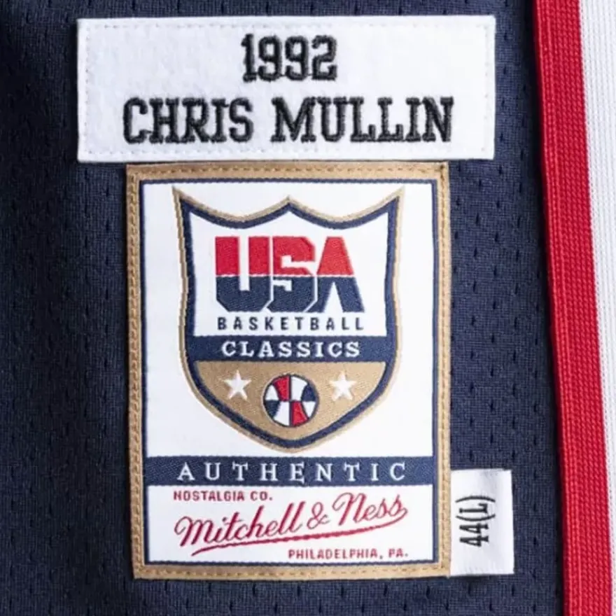 Mitchell & Ness Nba Authentic-Authentic Jersey Team Usa 1992 Chris Mullin