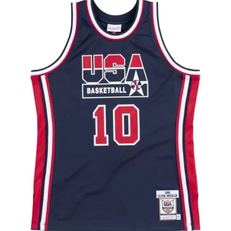Mitchell & Ness Nba Authentic-Authentic Jersey Team Usa 1992 Clyde Drexler