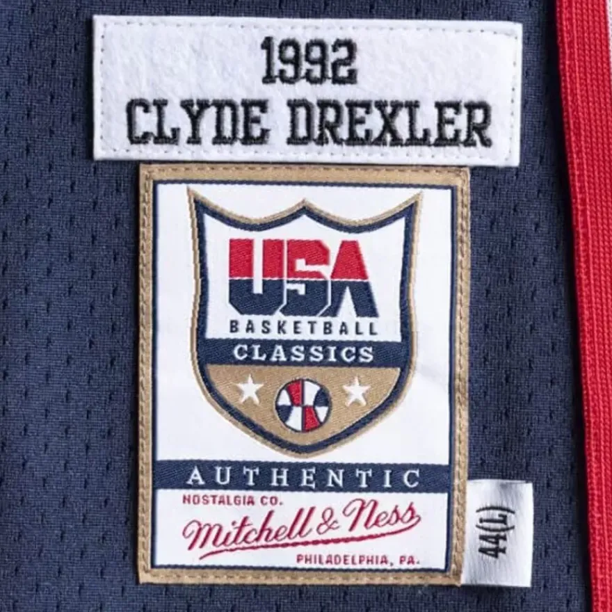 Mitchell & Ness Nba Authentic-Authentic Jersey Team Usa 1992 Clyde Drexler