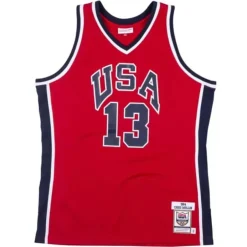 Mitchell & Ness Nba Authentic-Authentic Jersey Team Usa 1984 Chris Mullin