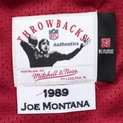 Mitchell & Ness Nfl Authentic-Authentic Joe Montana San Francisco 49Ers Jersey