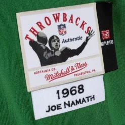Mitchell & Ness Nfl Authentic-Authentic Joe Namath New York Jets 1968 Jersey