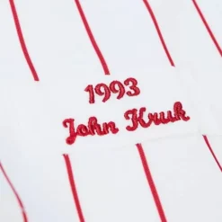 Mitchell & Ness Mlb Authentic-Authentic John Kruk Philadelphia Phillies Home World Series 1993 Jersey