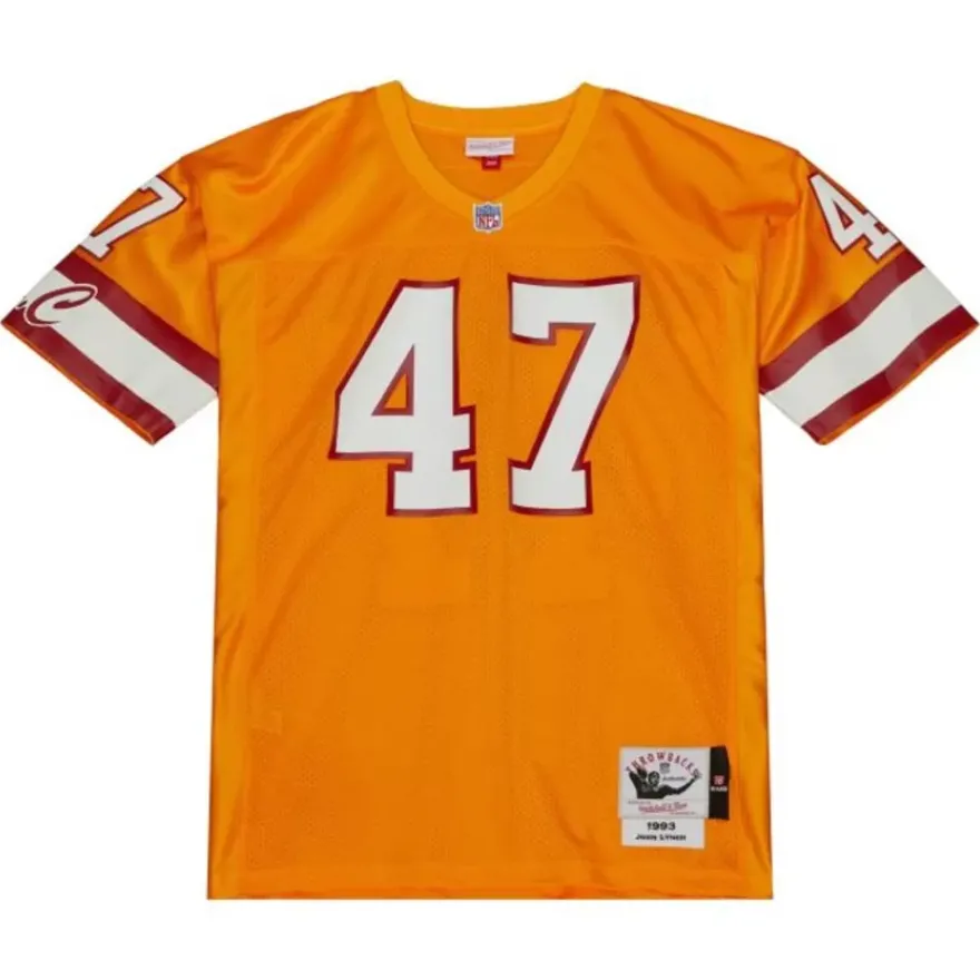 Mitchell & Ness Nfl Authentic-Authentic John Lynch Tampa Bay Buccaneers Dark 1993 Jersey