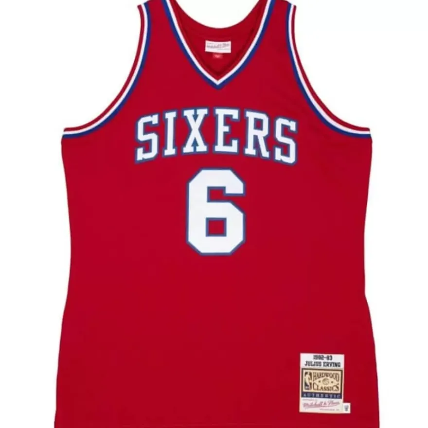 Mitchell & Ness Nba Authentic-Authentic Julius Erving Philadelphia 76Ers 1982-83 Jersey