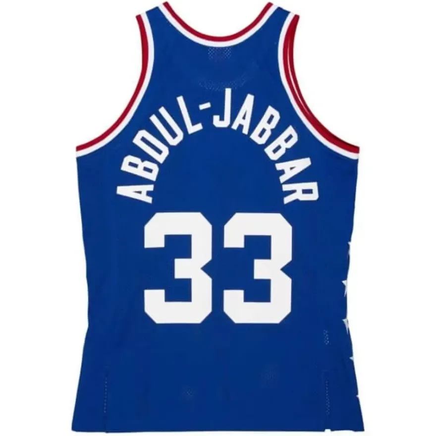 Mitchell & Ness Nba Authentic-Authentic Kareem Abdul-Jabbar All Star West 1985-86 Jersey