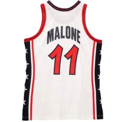 Mitchell & Ness Nba Authentic-Authentic Karl Malone Team Usa Mens 1996-97 Jersey