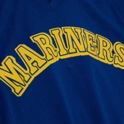 Mitchell & Ness Mlb Authentic-Authentic Ken Griffey Jr Seattle Mariners 1991 Pullover Jersey