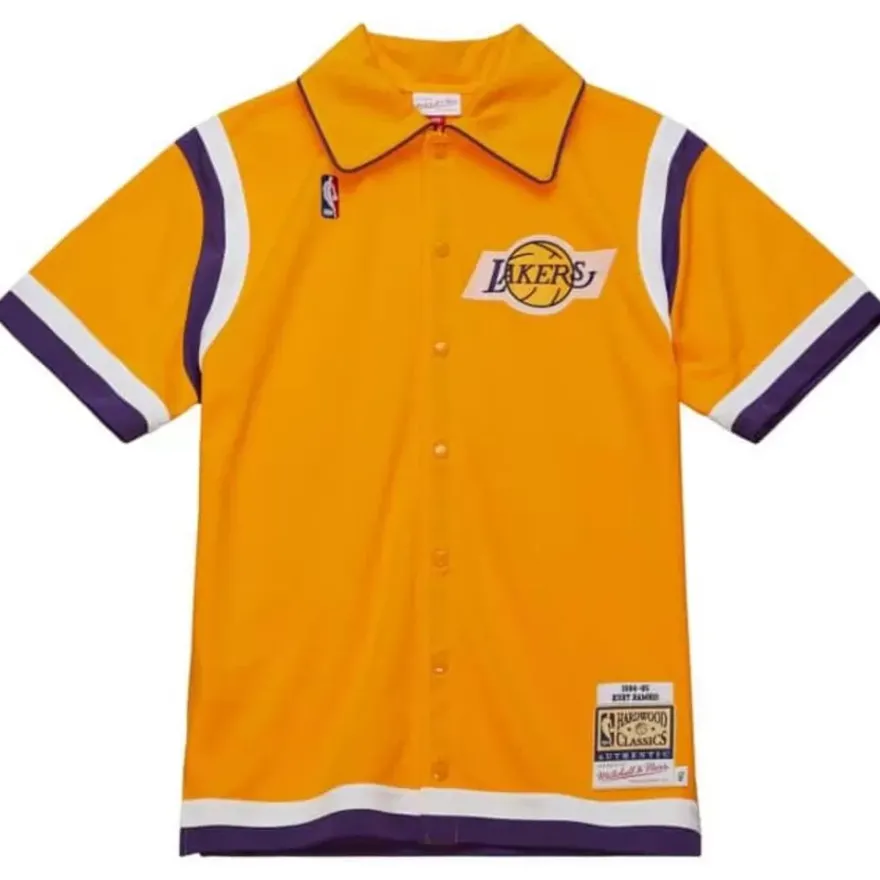 Mitchell & Ness Nba Authentic-Authentic Kurt Rambis Los Angeles Lakers 1987-88 Shooting Shirt
