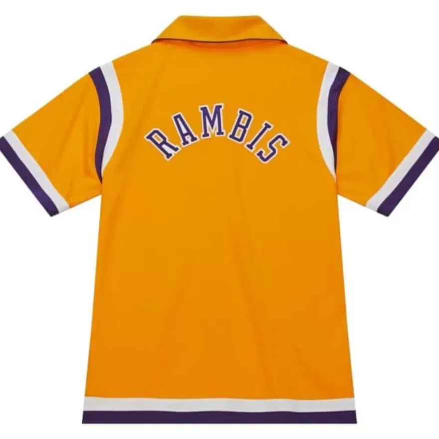 Mitchell & Ness Nba Authentic-Authentic Kurt Rambis Los Angeles Lakers 1987-88 Shooting Shirt