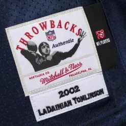 Mitchell & Ness Nfl Authentic-Authentic Ladainian Tomlinson San Diego Chargers 2002 Jersey