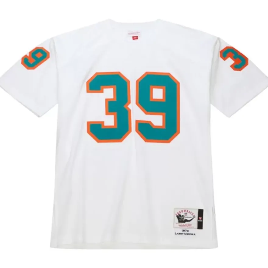 Mitchell & Ness Nfl Authentic-Authentic Larry Csonka Miami Dolphins 1972 Jersey
