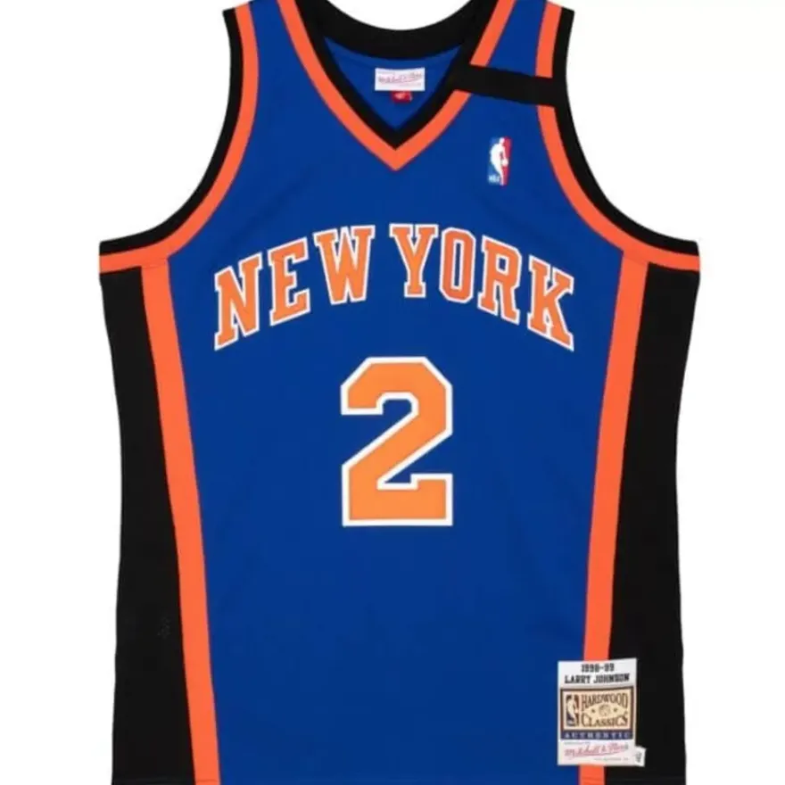 Mitchell & Ness Nba Authentic-Authentic Larry Johnson New York Knicks 1998-99 Jersey