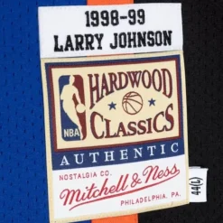 Mitchell & Ness Nba Authentic-Authentic Larry Johnson New York Knicks 1998-99 Jersey