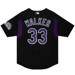 Mitchell & Ness Mlb Authentic-Authentic Larry Walker Colorado Rockies 2003 Bp Jersey