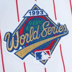 Mitchell & Ness Mlb Authentic-Authentic Lenny Dykstra Philadelphia Phillies Home World Series 1993 Jersey