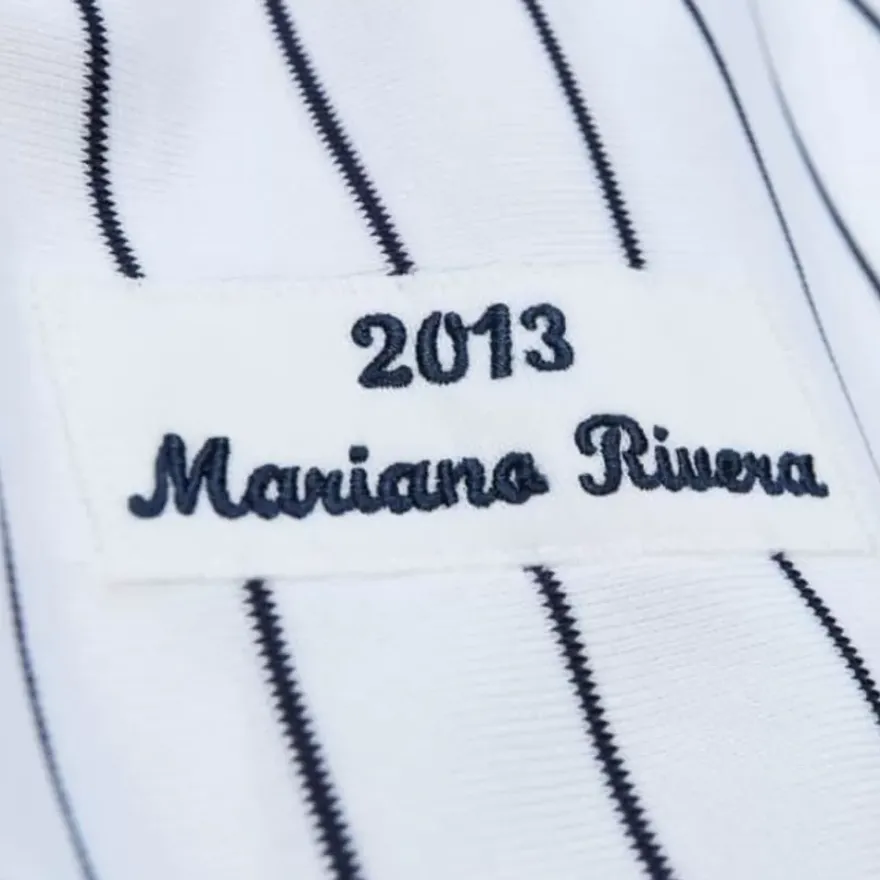 Mitchell & Ness Mlb Authentic-Authentic Mariano Rivera New York Yankees Home 2013 Jersey