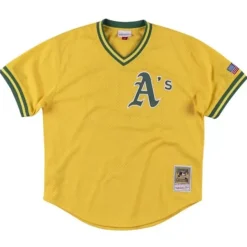 Mitchell & Ness Mlb Authentic-Authentic Mark Mcgwire Oakland Athletics 1990 Pullover Jersey