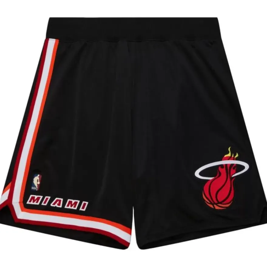 Mitchell & Ness Nba Authentic-Authentic Miami Heat Dark Hwc 2013-14 Shorts