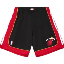 Mitchell & Ness Shorts-Authentic Miami Heat Road 2012-13 Shorts