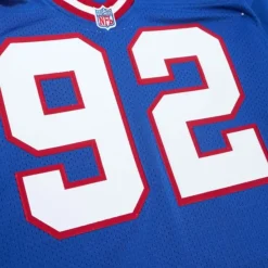 Mitchell & Ness Nfl Authentic-Authentic Michael Strahan New York Giants Dark 1993 Jersey