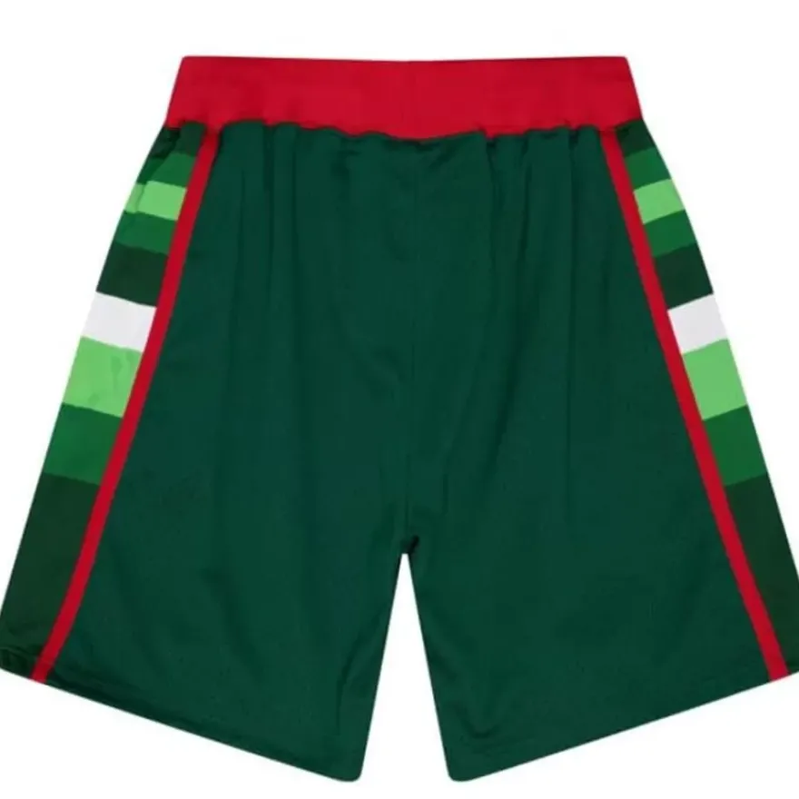 Mitchell & Ness Nba Authentic-Authentic Milwaukee Bucks Road 1983-84 Shorts