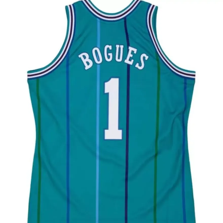 Mitchell & Ness Nba Authentic-Authentic Muggsy Bogues Charlotte Hornets Road 1992-93 Jersey