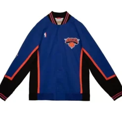Mitchell & Ness Jackets & Outerwear-Authentic New York Knicks 1996-97 Warm Up Jacket
