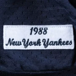 Mitchell & Ness Mlb Authentic-Authentic New York Yankees 1988 Bp 1/4 Zip Jersey