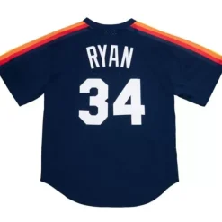 Mitchell & Ness Mlb Authentic-Authentic Nolan Ryan Houston Astros 1988 Pullover Jersey