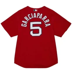 Mitchell & Ness Mlb Authentic-Authentic Nomar Garciaparra Boston Red Sox 2004 Bp Jersey