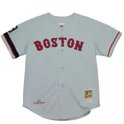 Mitchell & Ness Mlb Authentic-Authentic Nomar Garciaparra Boston Red Sox Road 2002 Jersey