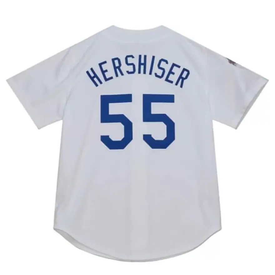 Mitchell & Ness Mlb Authentic-Authentic Orel Hershiser Los Angeles Dodgers Home 1988 Jersey