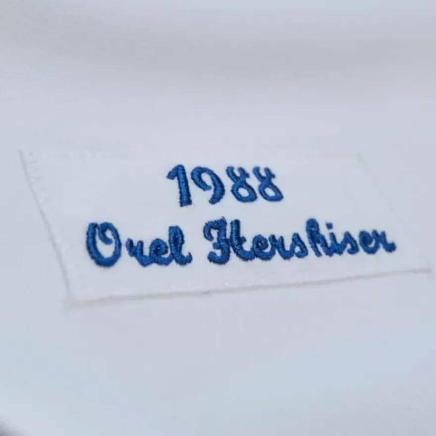 Mitchell & Ness Mlb Authentic-Authentic Orel Hershiser Los Angeles Dodgers Home 1988 Jersey